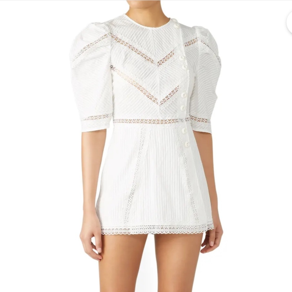 Alice McCall White Mini Dress/ Romper